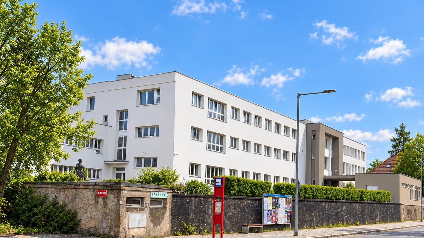 Budova Nemocnice Brandýs nad Labem